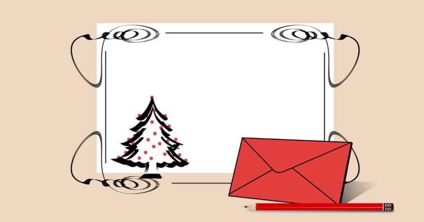 Christmas fund envelope