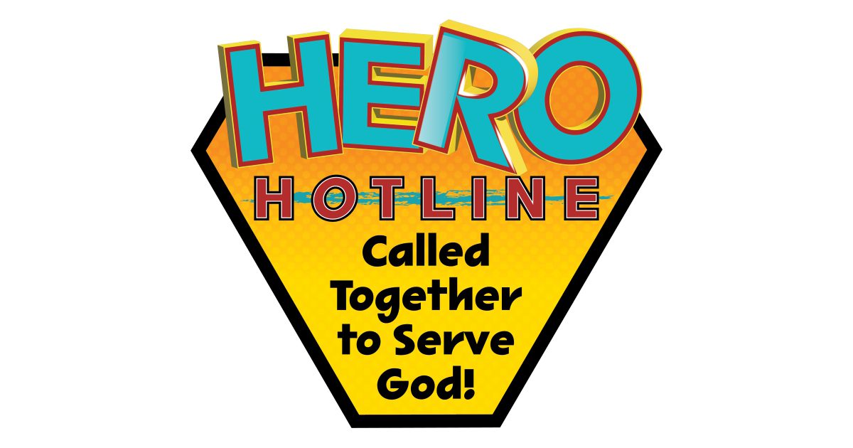 Vacation Bible School 2023 Hero Hotline